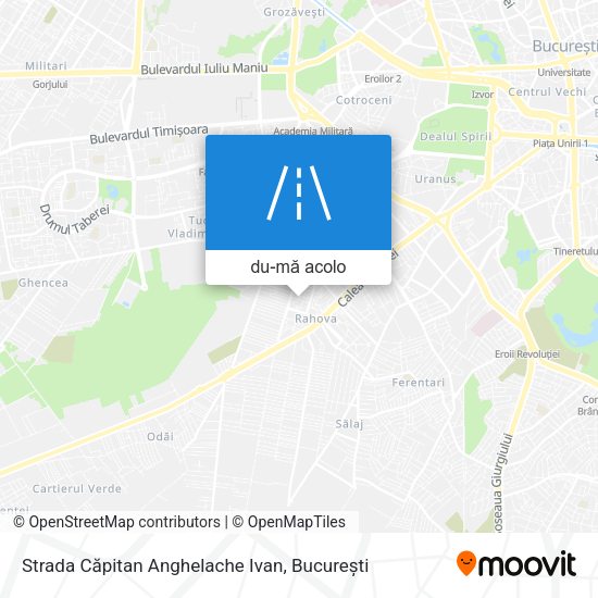 Hartă Strada Căpitan Anghelache Ivan