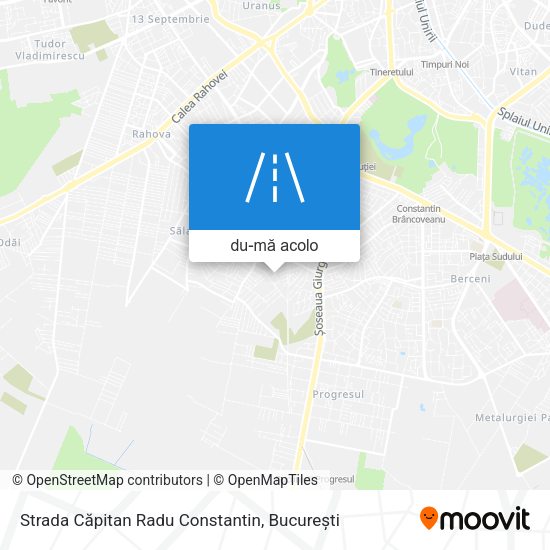 Hartă Strada Căpitan Radu Constantin