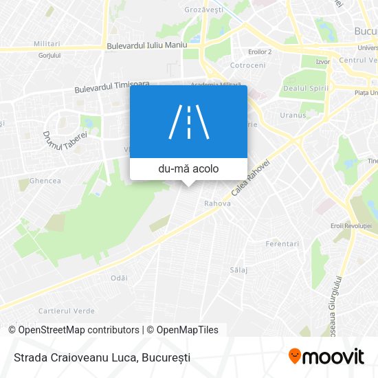 Hartă Strada Craioveanu Luca