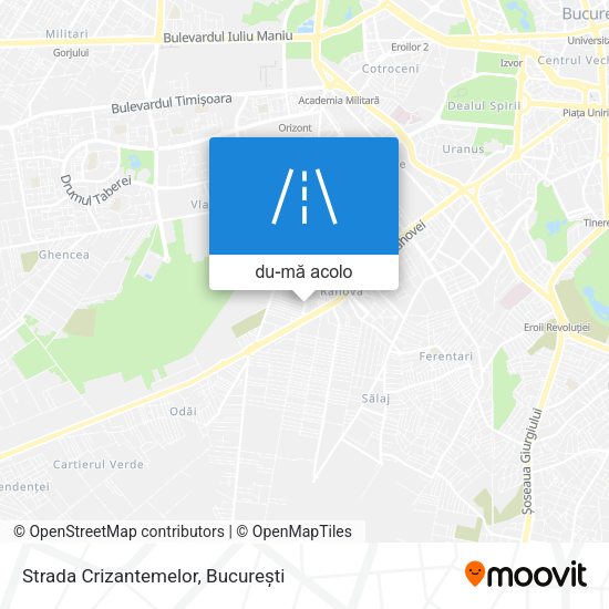 Hartă Strada Crizantemelor