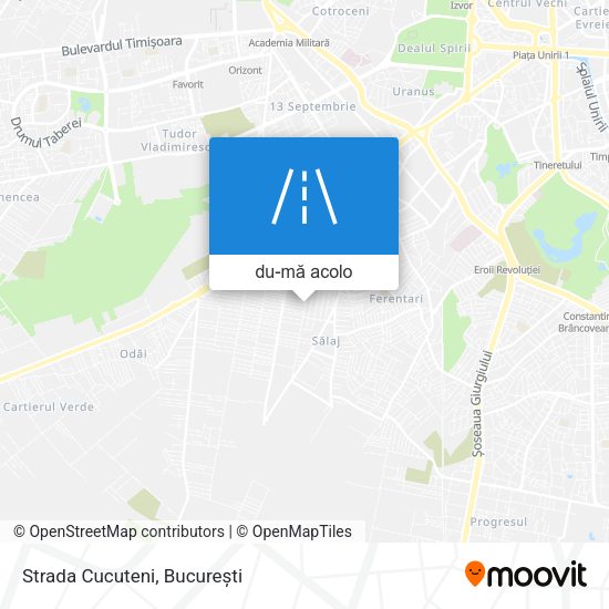 Hartă Strada Cucuteni