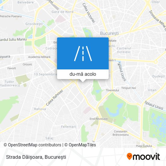 Hartă Strada Dăișoara