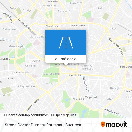 Hartă Strada Doctor Dumitru Râureanu