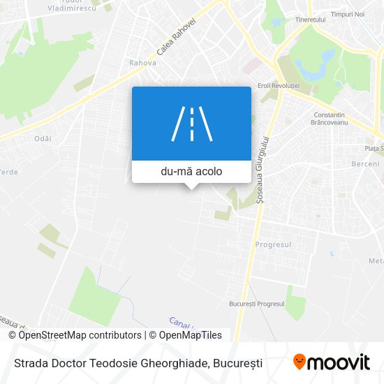 Hartă Strada Doctor Teodosie Gheorghiade