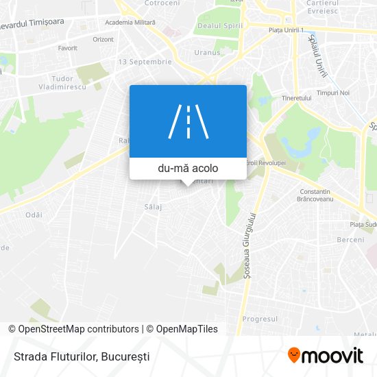 Hartă Strada Fluturilor