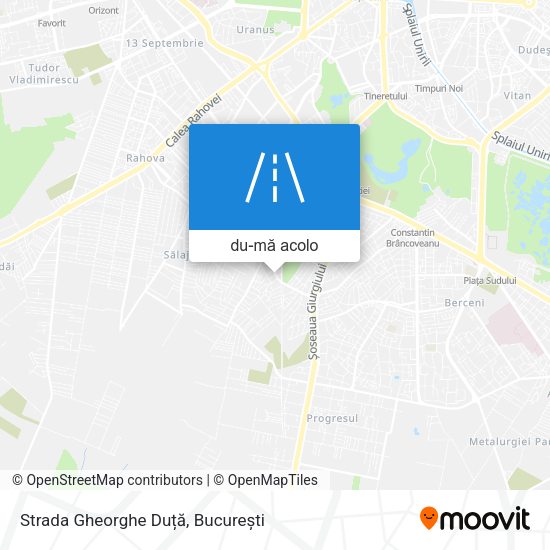 Hartă Strada Gheorghe Duță