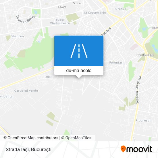 Hartă Strada Iași
