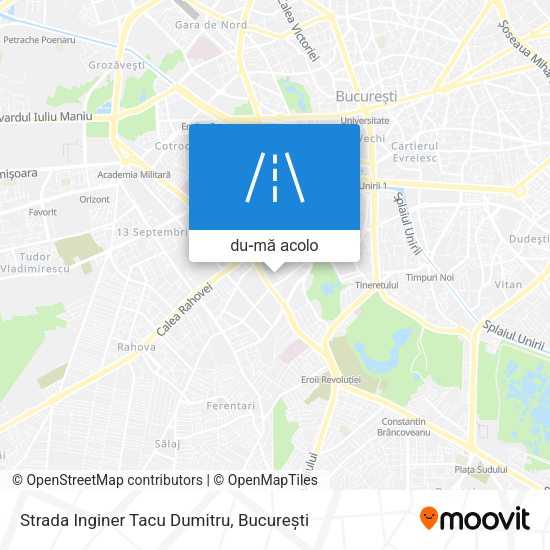 Hartă Strada Inginer Tacu Dumitru