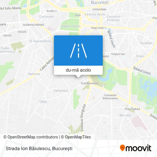 Hartă Strada Ion Băiulescu