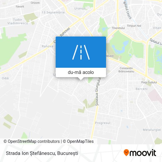 Hartă Strada Ion Ștefănescu