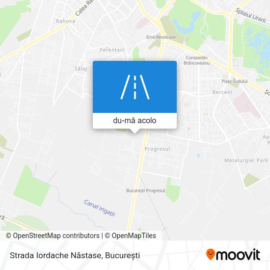 Hartă Strada Iordache Năstase