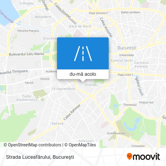 Hartă Strada Luceafărului