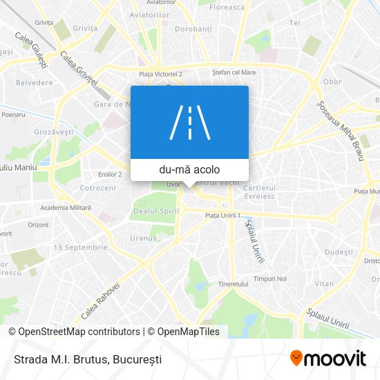 Hartă Strada M.I. Brutus