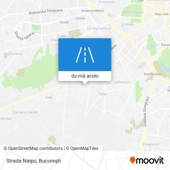 Hartă Strada Naipu