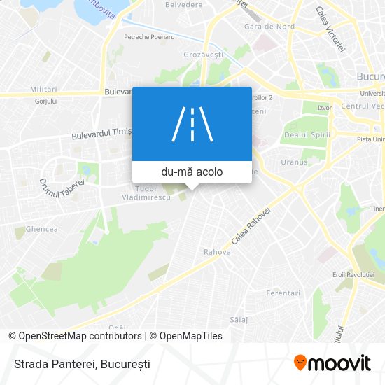 Hartă Strada Panterei