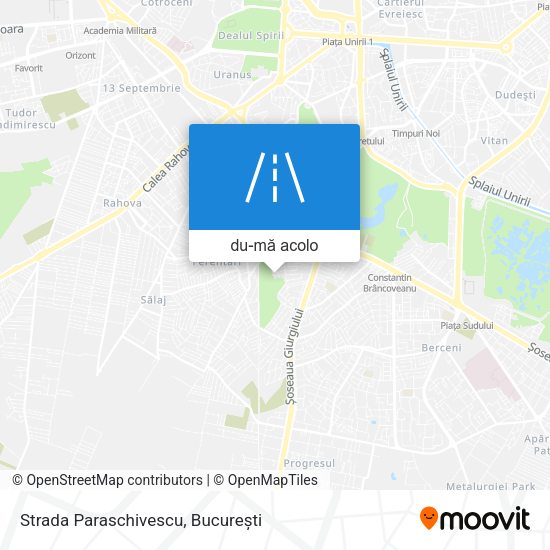 Hartă Strada Paraschivescu