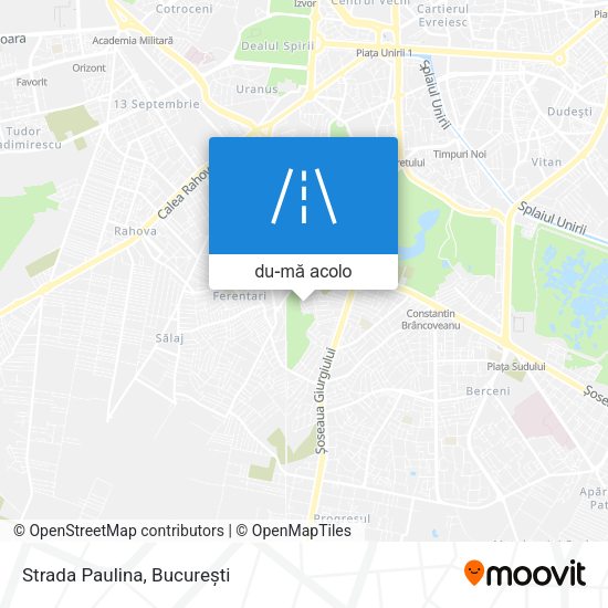 Hartă Strada Paulina