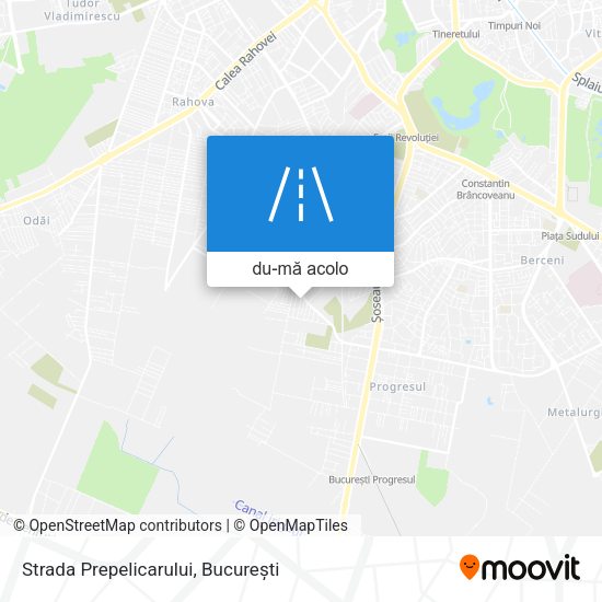 Hartă Strada Prepelicarului