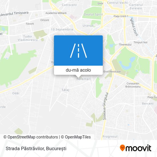 Hartă Strada Păstrăvilor