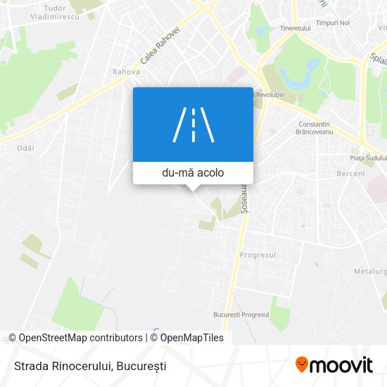 Hartă Strada Rinocerului