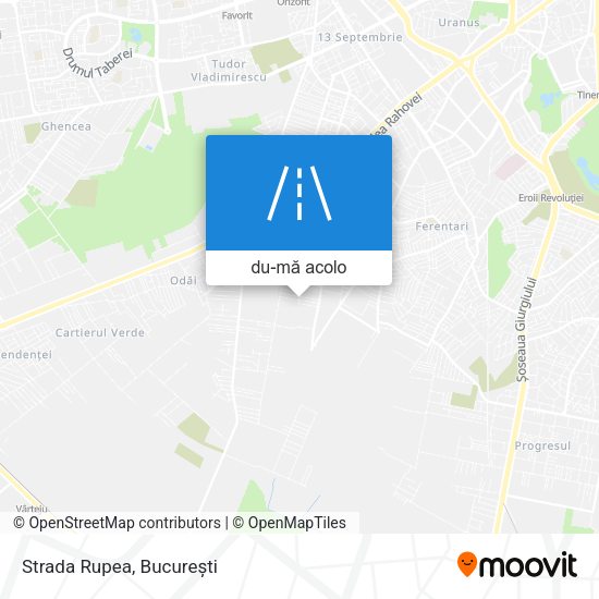 Hartă Strada Rupea