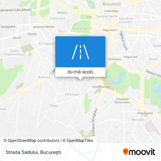 Hartă Strada Sadului
