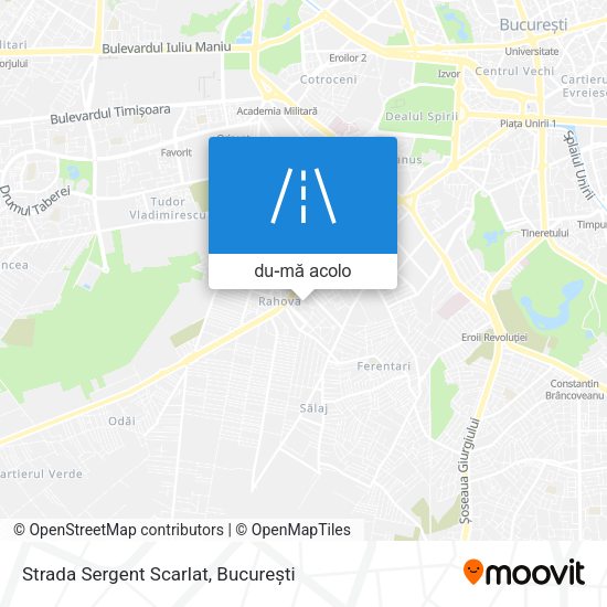 Hartă Strada Sergent Scarlat