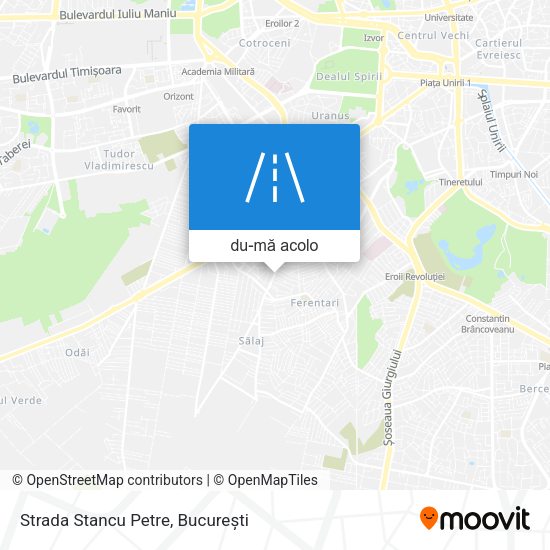 Hartă Strada Stancu Petre