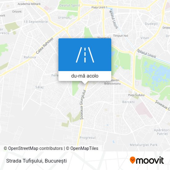 Hartă Strada Tufișului