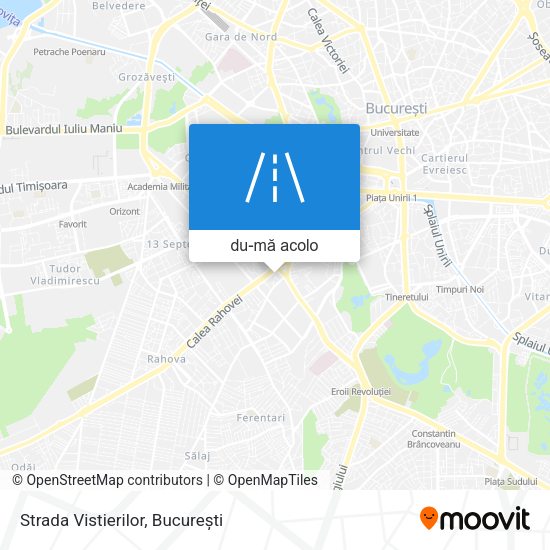 Hartă Strada Vistierilor