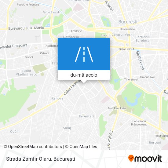 Hartă Strada Zamfir Olaru