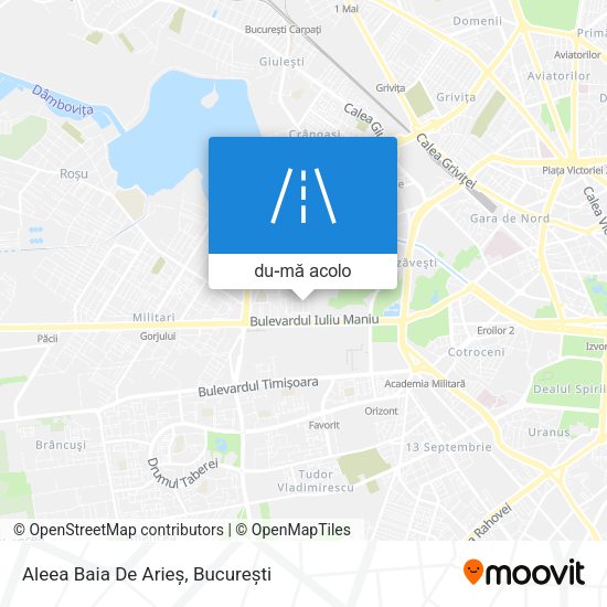 Hartă Aleea Baia De Arieș