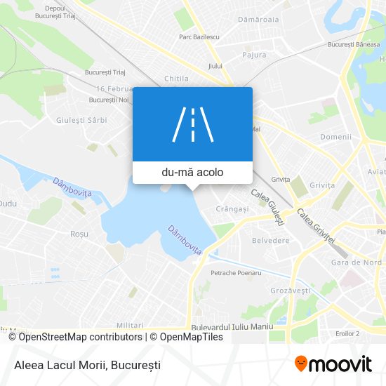 Hartă Aleea Lacul Morii