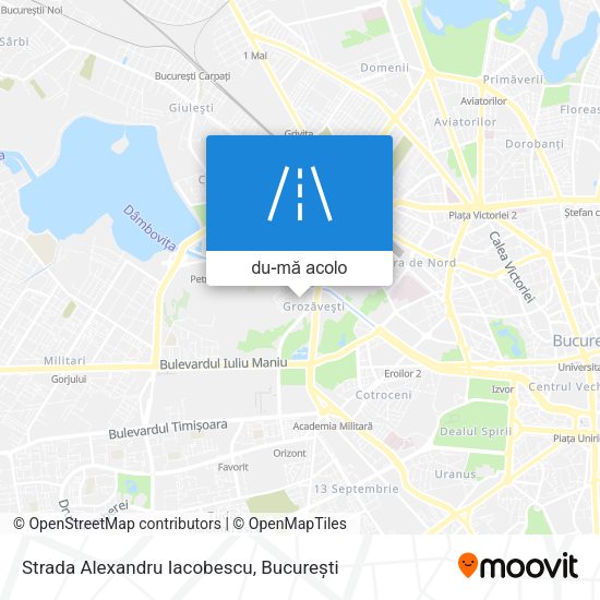 Hartă Strada Alexandru Iacobescu