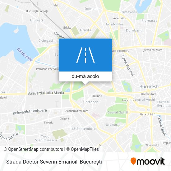Hartă Strada Doctor Severin Emanoil