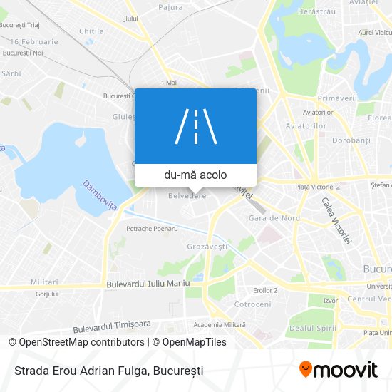 Hartă Strada Erou Adrian Fulga