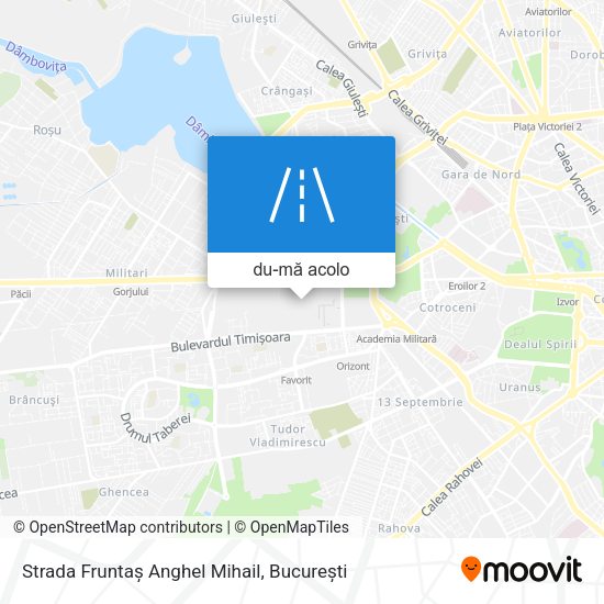 Hartă Strada Fruntaș Anghel Mihail