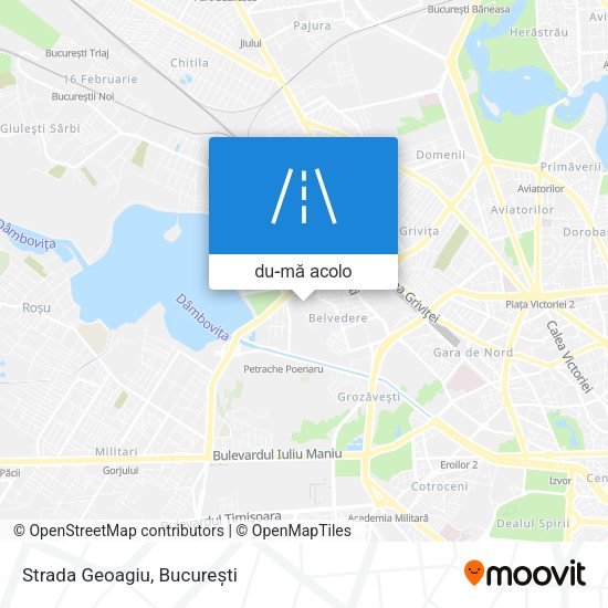 Hartă Strada Geoagiu