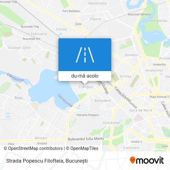 Hartă Strada Popescu Filofteia