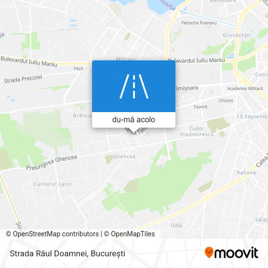 Hartă Strada Râul Doamnei