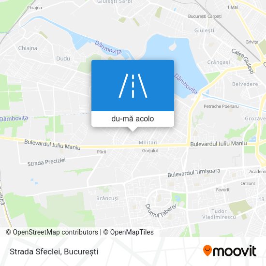 Hartă Strada Sfeclei