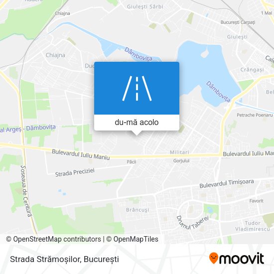 Hartă Strada Strămoșilor