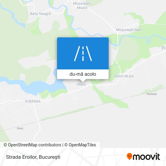 Hartă Strada Eroilor