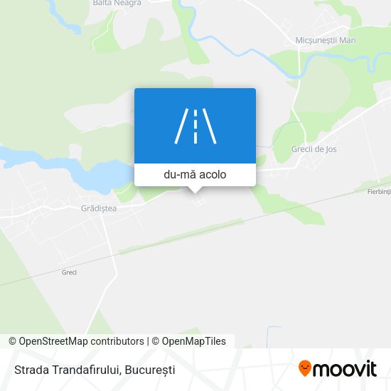 Hartă Strada Trandafirului