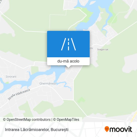Hartă Intrarea Lăcrămioarelor