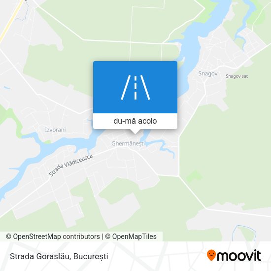 Hartă Strada Goraslău
