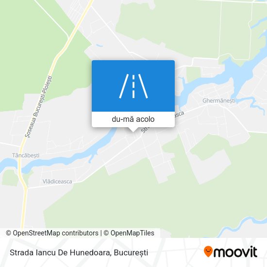 Hartă Strada Iancu De Hunedoara