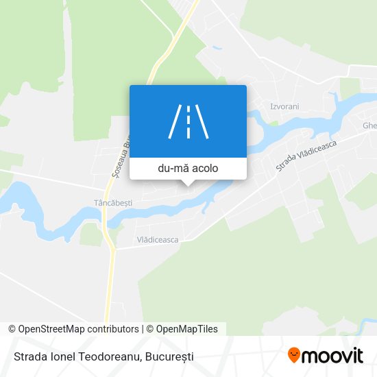 Hartă Strada Ionel Teodoreanu