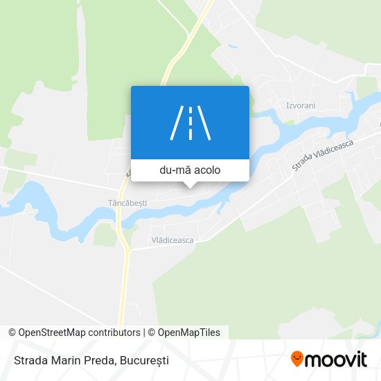 Hartă Strada Marin Preda