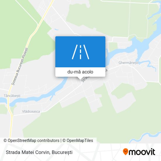 Hartă Strada Matei Corvin